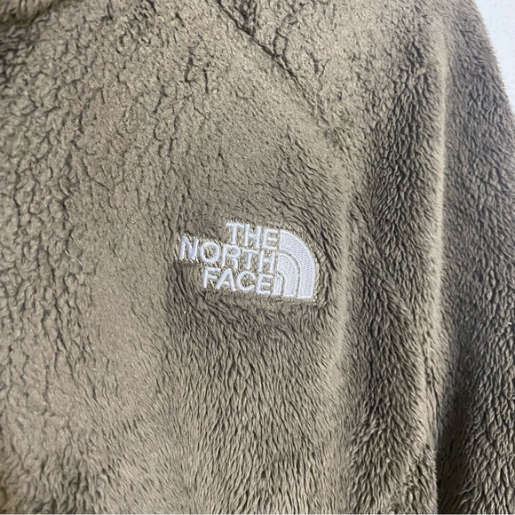 The North Face Jacket Womens Teddy Fleece Full Zip Jacket Large Fuzy Brown - Picture 7 of 9